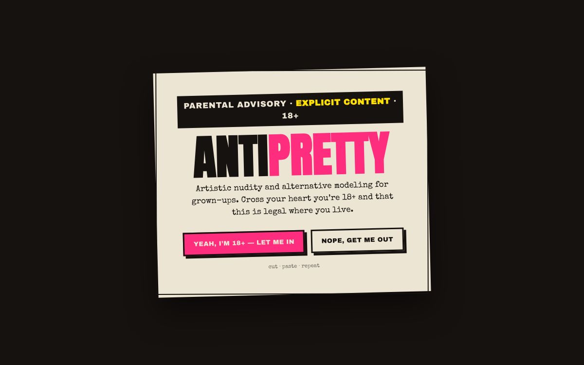 AntiPretty — preview