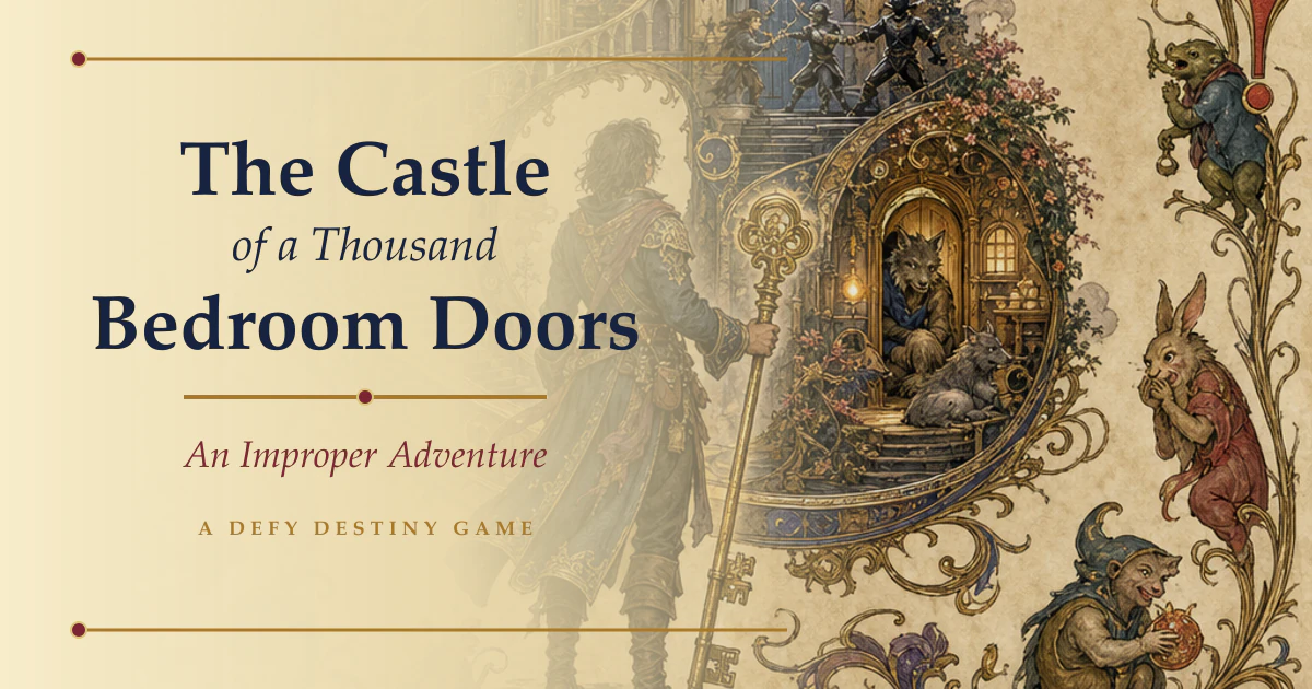The Castle of a Thousand Bedroom Doors — preview