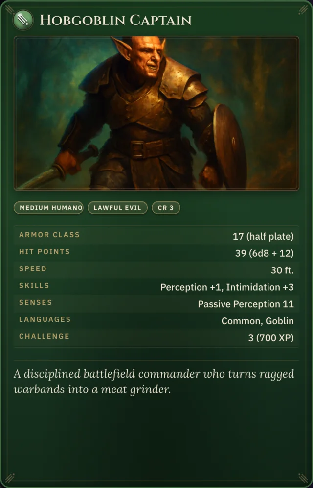 DND Cards — preview